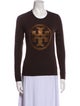 Tory Burch Wool Graphic Print Sweater
