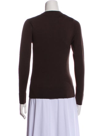 Tory Burch Wool Graphic Print Sweater