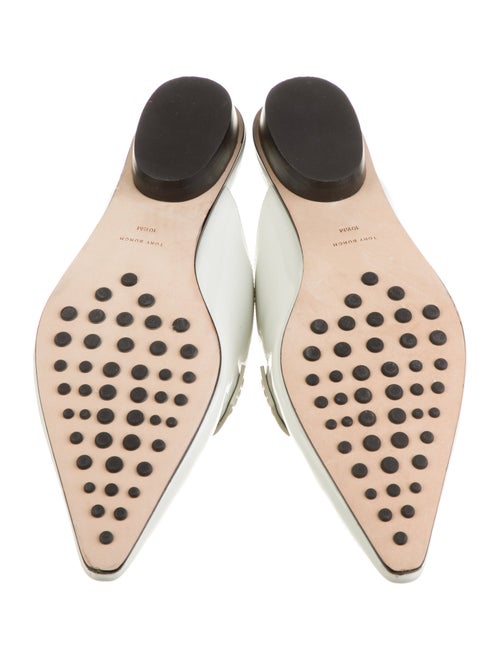 Tory Burch Patent Leather Mules