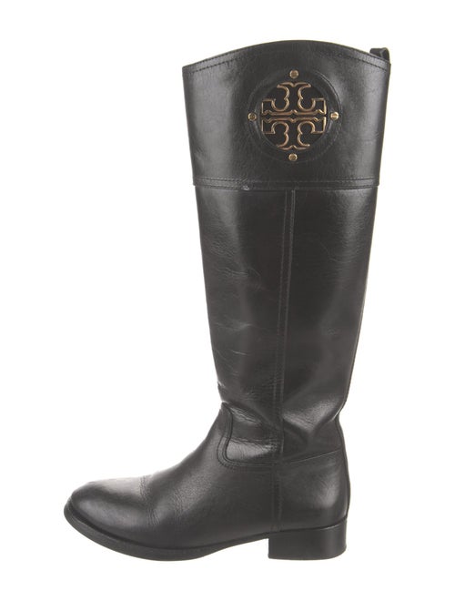 Tory Burch Leather Riding Boots