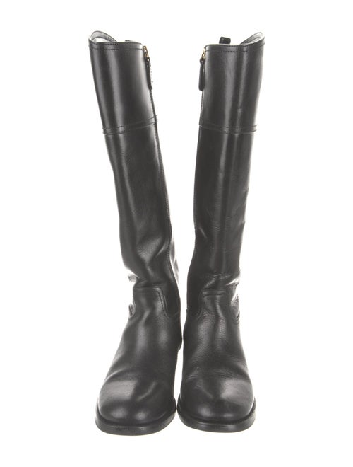 Tory Burch Leather Riding Boots