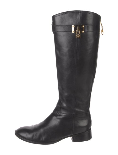 Tory Burch Leather Riding Boots