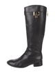 Tory Burch Leather Riding Boots
