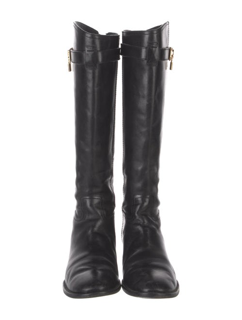 Tory Burch Leather Riding Boots