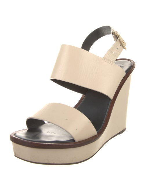 Tory Burch Leather Slingback Sandals