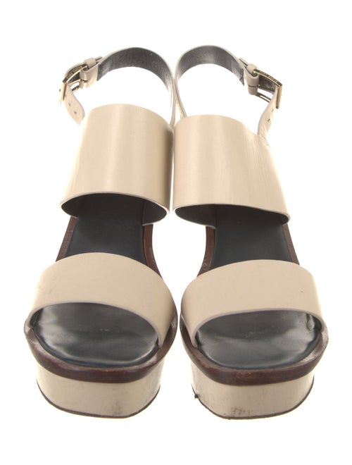 Tory Burch Leather Slingback Sandals