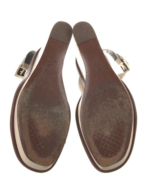 Tory Burch Leather Slingback Sandals