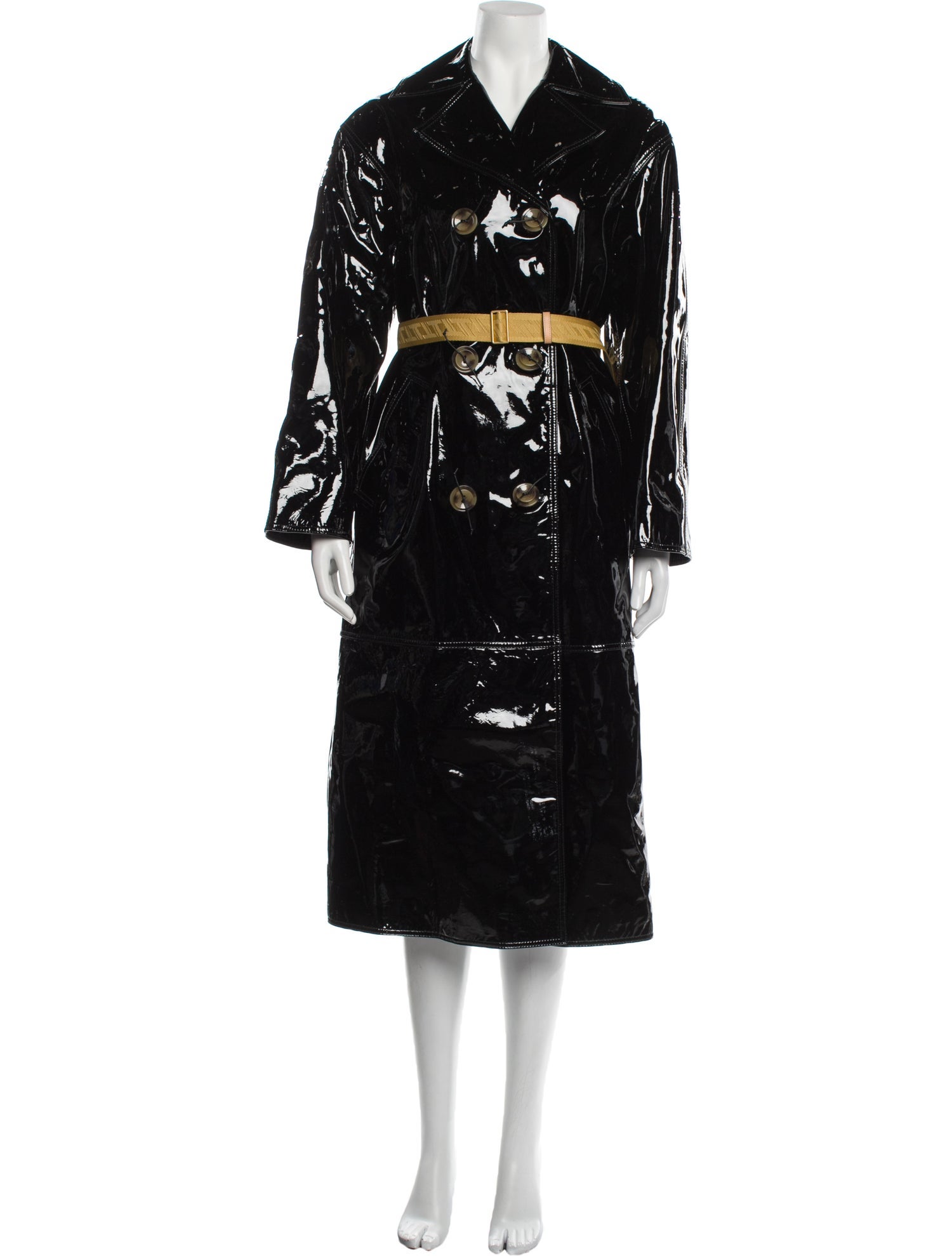 Tory Burch Leather Trench Coat