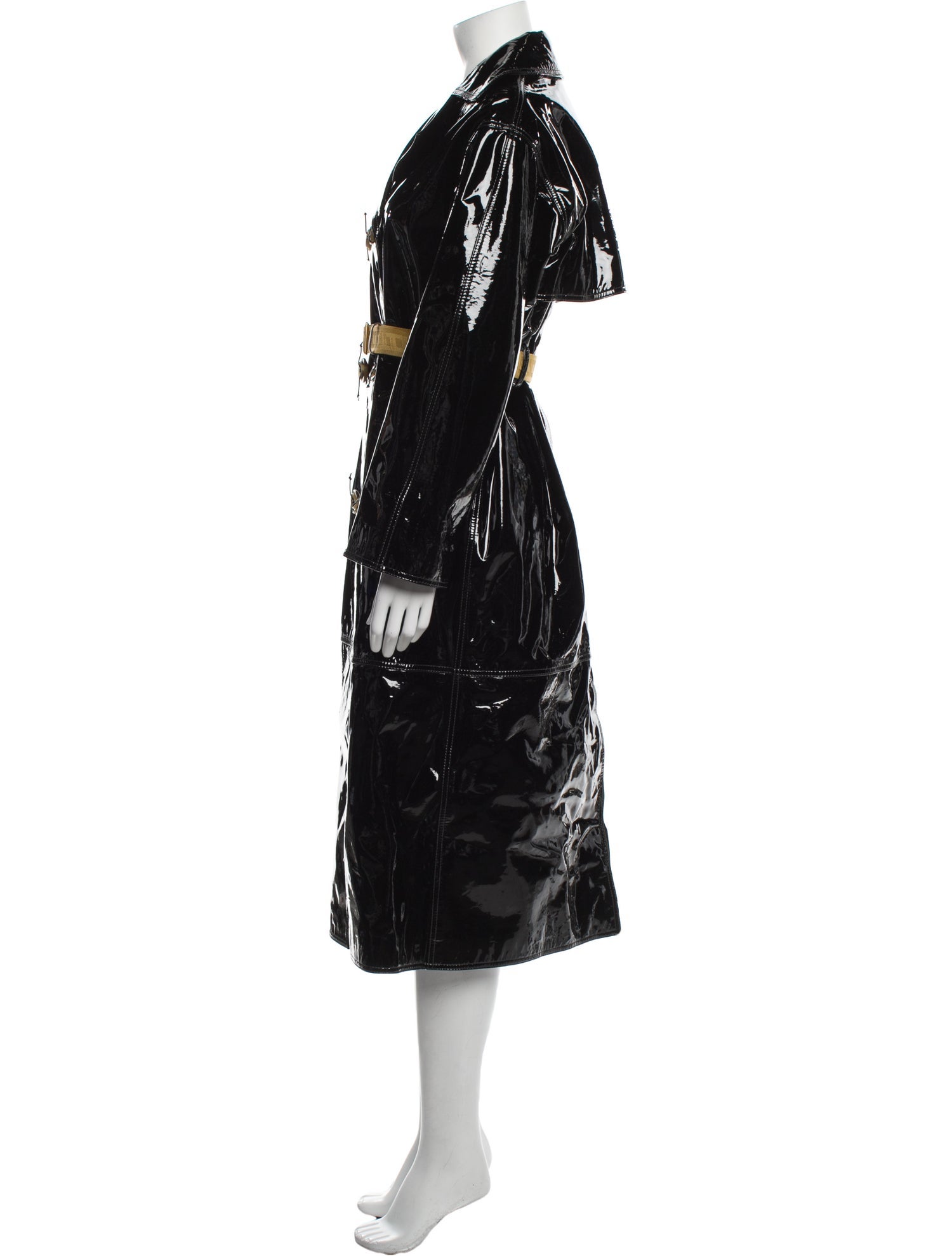 Tory Burch Leather Trench Coat
