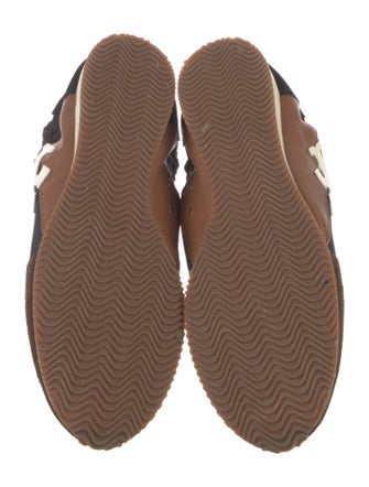 Tory Burch Leather Printed Sneakers