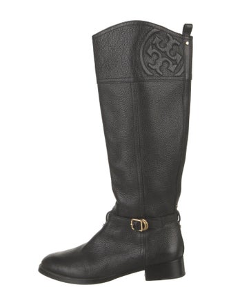 Tory Burch Leather Riding Boots