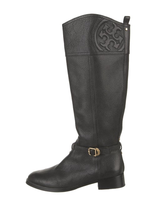 Tory Burch Leather Riding Boots