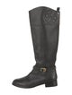 Tory Burch Leather Riding Boots