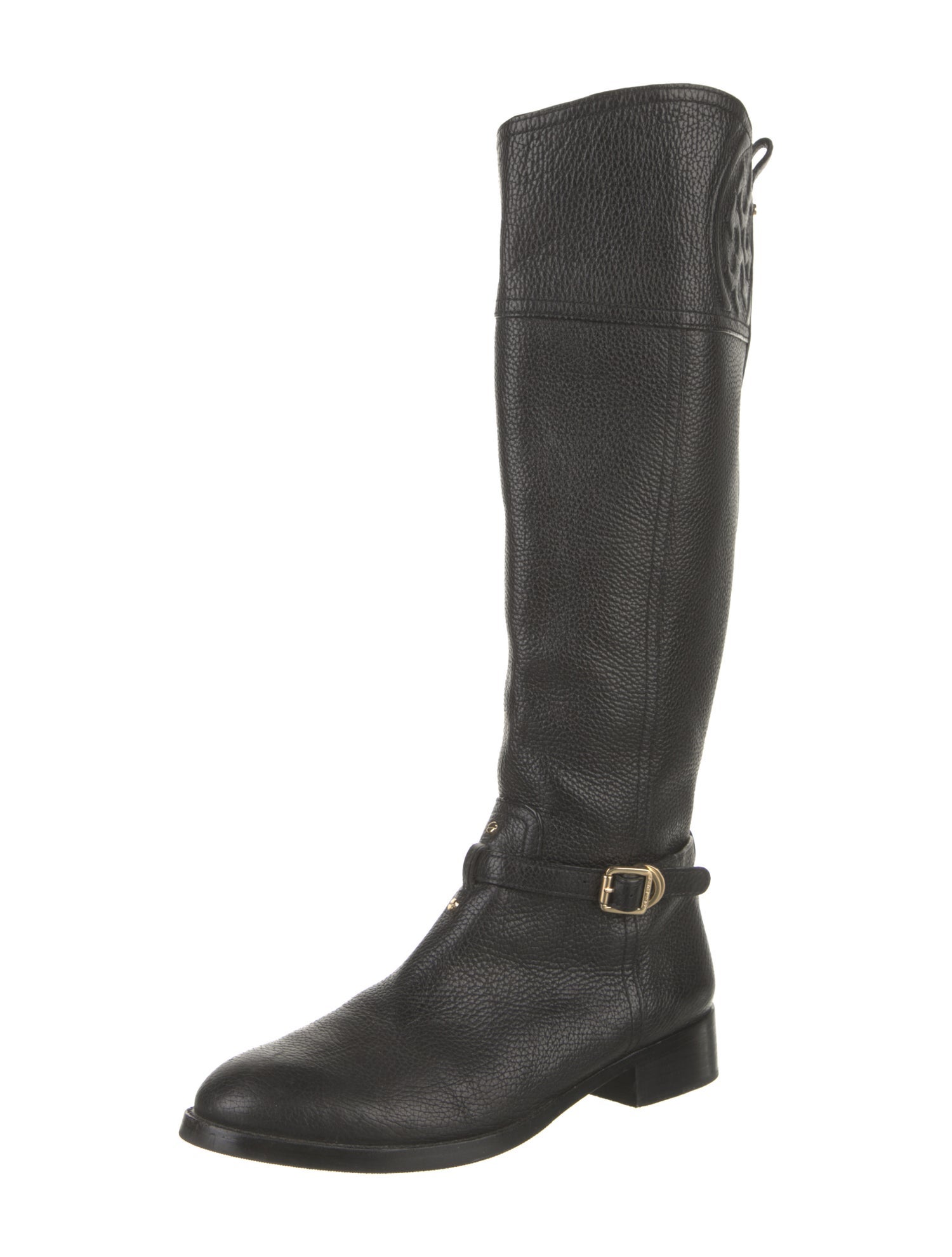 Tory Burch Leather Riding Boots