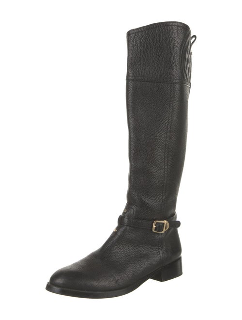Tory Burch Leather Riding Boots
