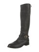 Tory Burch Leather Riding Boots