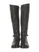 Tory Burch Leather Riding Boots