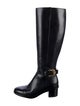 Tory Burch Leather Riding Boots