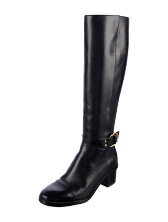 Tory Burch Leather Riding Boots