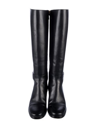 Tory Burch Leather Riding Boots