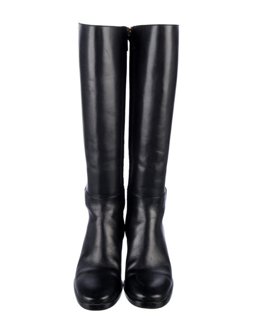 Tory Burch Leather Riding Boots