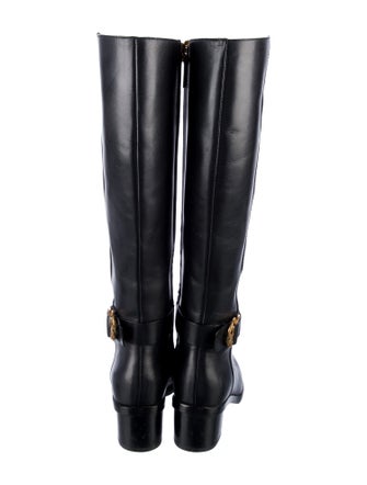Tory Burch Leather Riding Boots