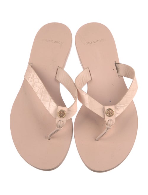 Tory Burch Leather Slides