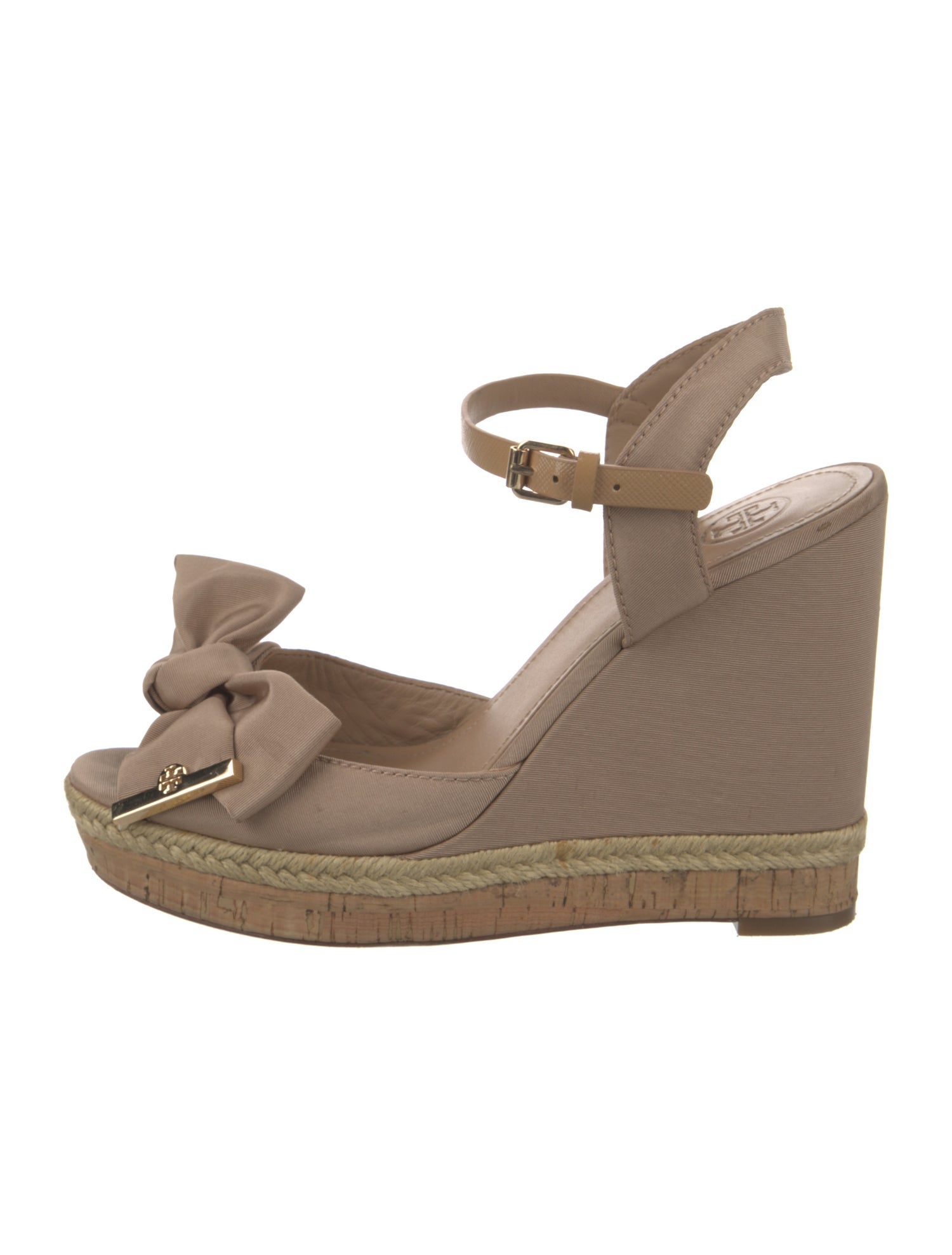 Tory Burch Bow Accents Espadrilles