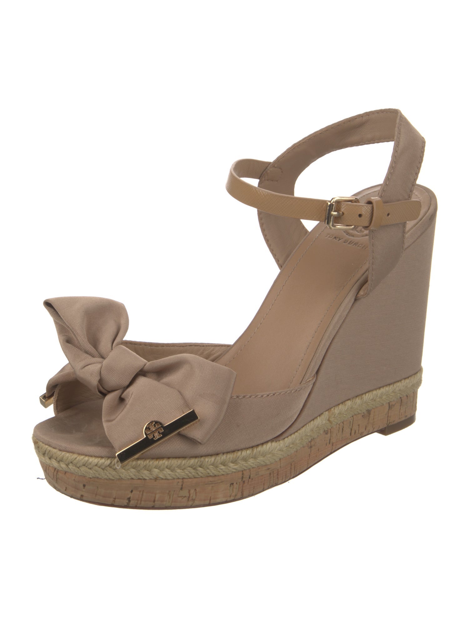 Tory Burch Bow Accents Espadrilles