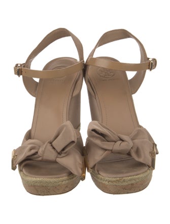 Tory Burch Bow Accents Espadrilles