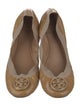 Tory Burch Patent Leather Studded Accents Ballet Flats