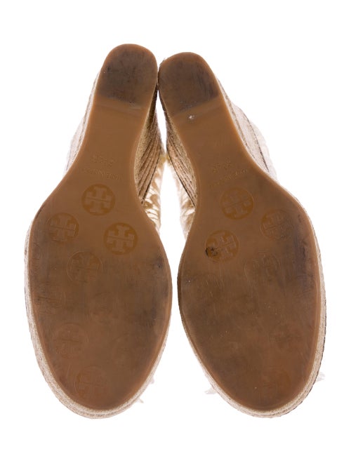 Tory Burch Jackie Peep Toe Wedges