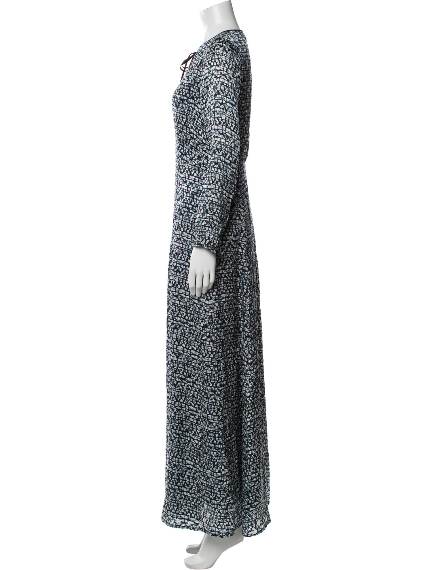 Tory Burch Printed Long Dress