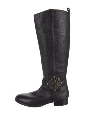 Tory Burch Leather Riding Boots