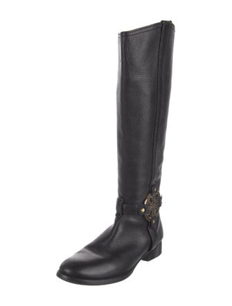 Tory Burch Leather Riding Boots