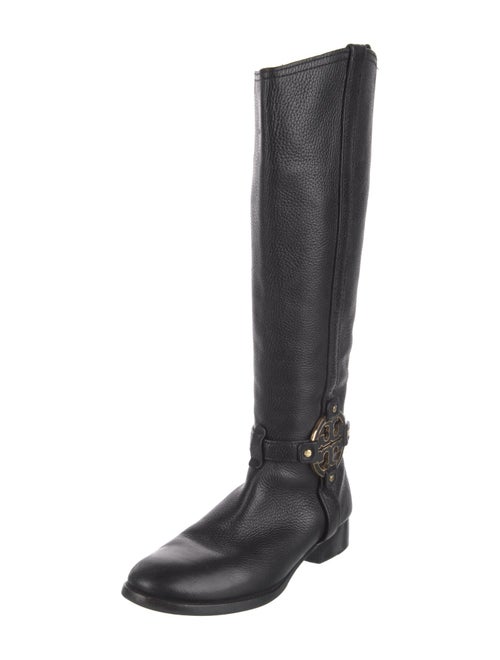 Tory Burch Leather Riding Boots