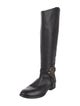 Tory Burch Leather Riding Boots