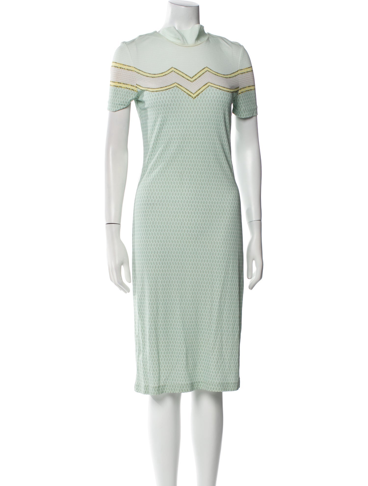 Tory Burch Striped Knee-Length Dress