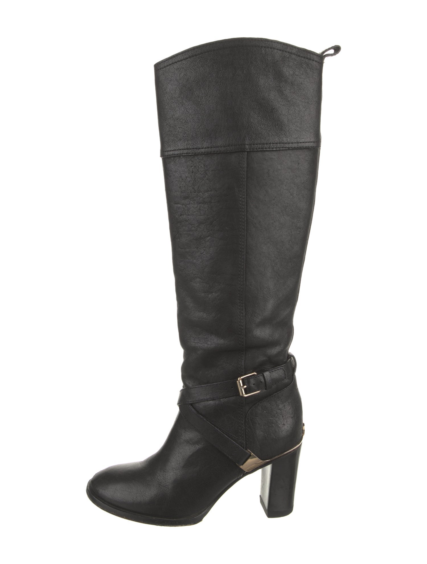 Tory Burch Leather Riding Boots