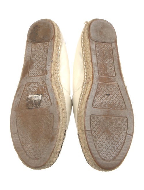 Tory Burch Leather Espadrilles
