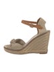 Tory Burch Canvas Braided Accents Espadrilles