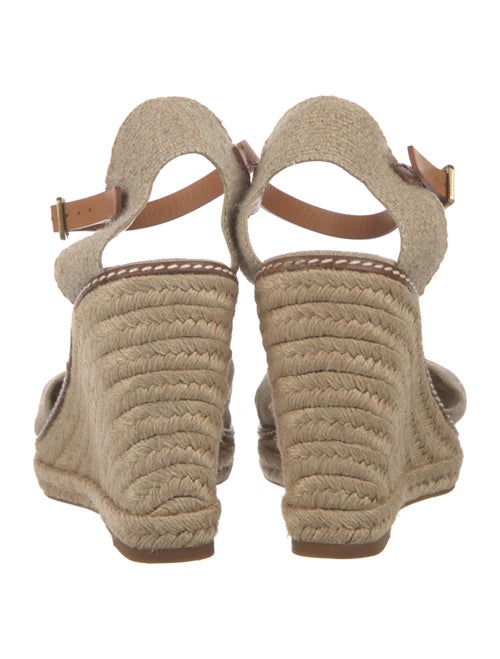Tory Burch Canvas Braided Accents Espadrilles