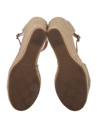 Tory Burch Canvas Braided Accents Espadrilles