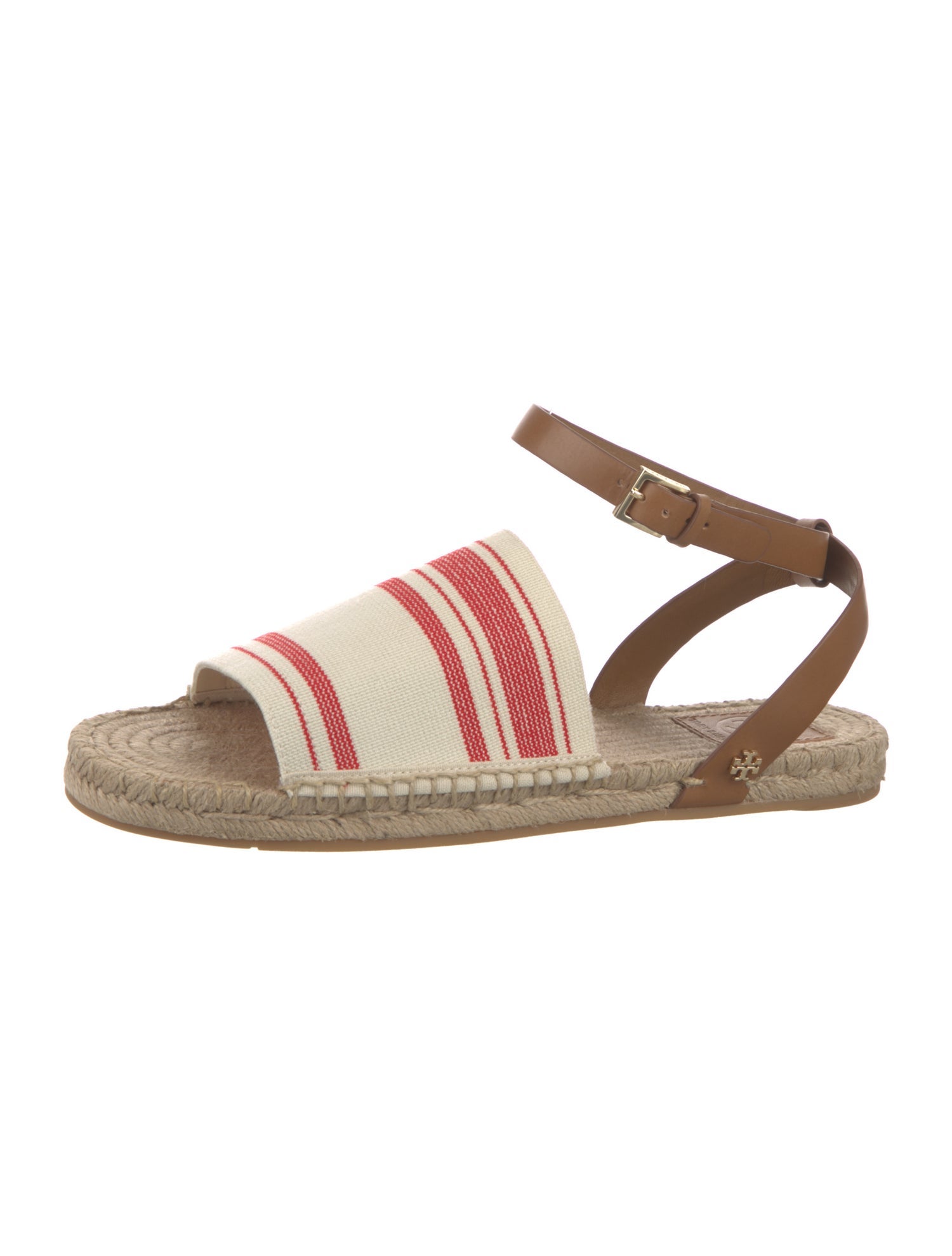 Tory Burch Canvas Striped Espadrilles w/ Tags