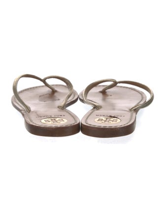 Tory Burch Leather Slides