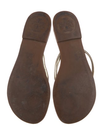 Tory Burch Leather Slides