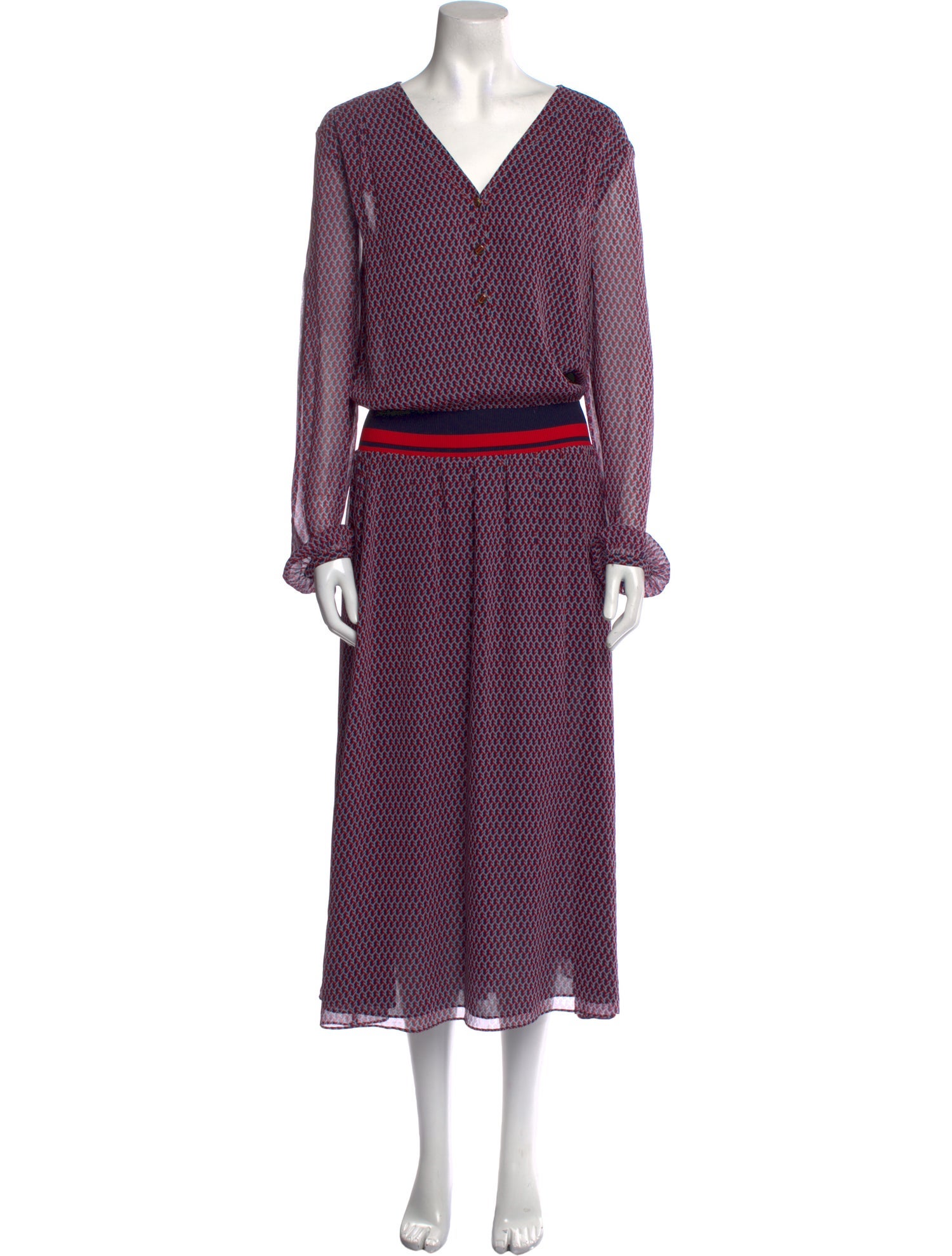 Tory Burch Silk Long Dress