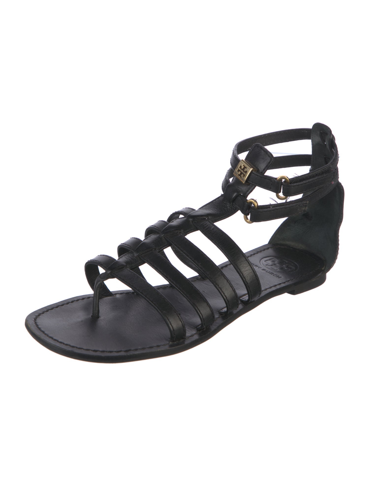 Tory Burch Leather Gladiator Sandals
