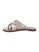 Tory Burch Leather Studded Accents Slides