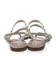 Tory Burch Leather Studded Accents Slides